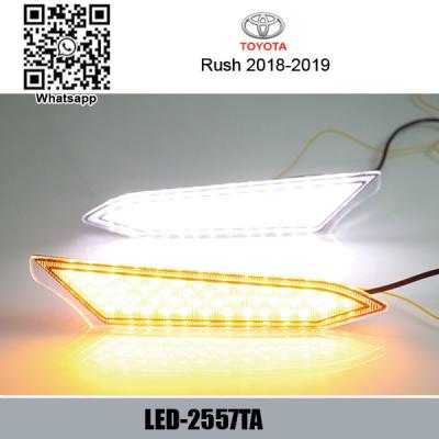 Toyota Rush Car DRL LED Daytime driving Lights Car exterior led daylight