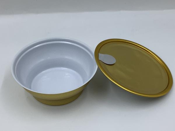 250ml Two Piece Aluminum Bowl Can Customization 98.9mm Diameter 98.9*55mm