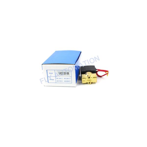 Пути клапана соленоида 2 SMC VX2120-06 G1/8» конец латунного нормальный