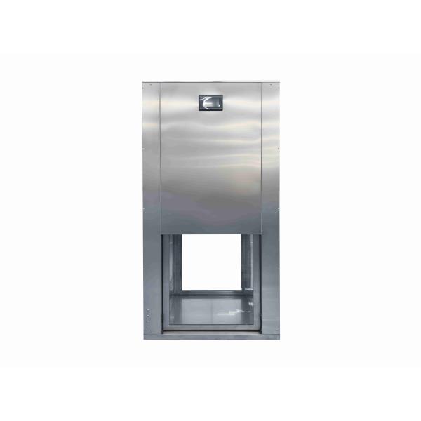 Vertical Lift Door Laminar Flow Pass-Through Cabinet with HEPA Filter and SUS304 Stainless Steel Construction