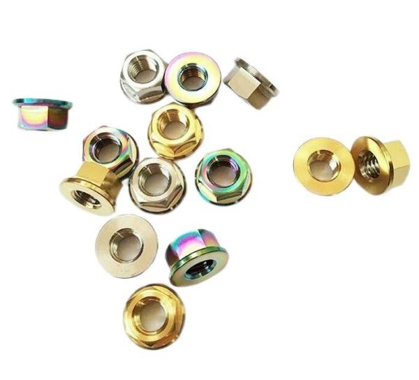 AMS4928 Titanium Hex Nut Titanium Alloy Hexagon Nut M8