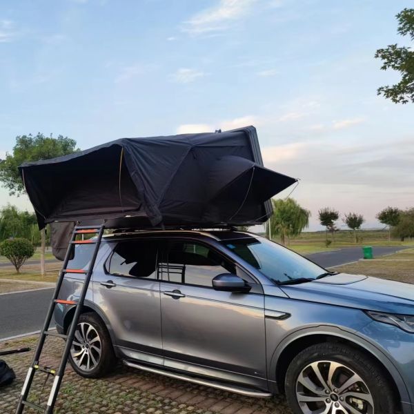 4x4 Off-road Camping Waterproof Outdoor Car Roof Aluminum Hard Shell Rooftop Tent 5 Person Car Roof Tent for Car