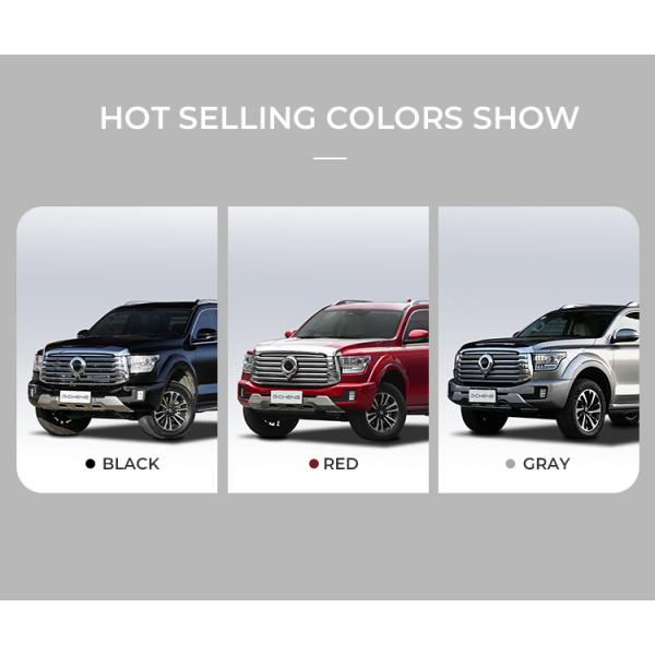 GWM Shanhaipao Pickup Truck 500 N.M Torqure 48V Light Hybrid Gasoline Diesel Oil