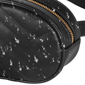 Crossbody Fashion Fanny Pack PU Leather Waterproof Belt Bag