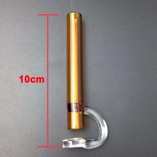 Multiple Colors Glass Hand Pipe For Tobacco Pocket Size 3.9 Inch