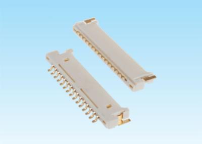 Conectores elétricos da única bolacha Ultrathin da fileira, contatos profissionais do conector 2 a 30 do fio