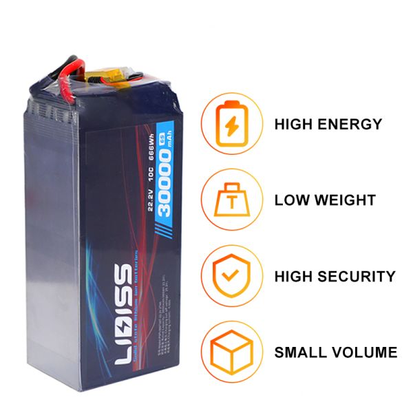 Solid State Battery Cell 22.2V 30Ah 666Wh 10C High Power 6S Semi Solid State Lithium Battery Pack Reliable Performance