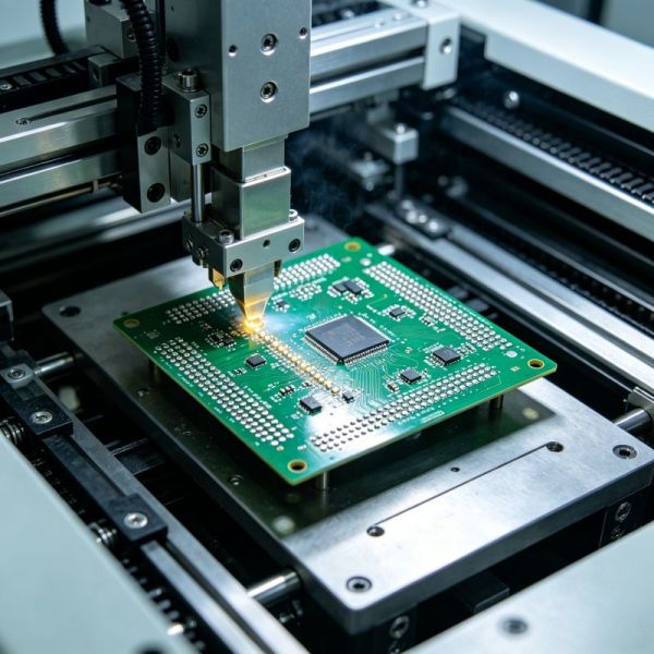 Single Sided Rigid PCB FR4 TG135 8 Layer 1.6mm Electronic Assembly Production