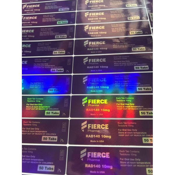 Trizepatide 10mg laser shinny hologram labels