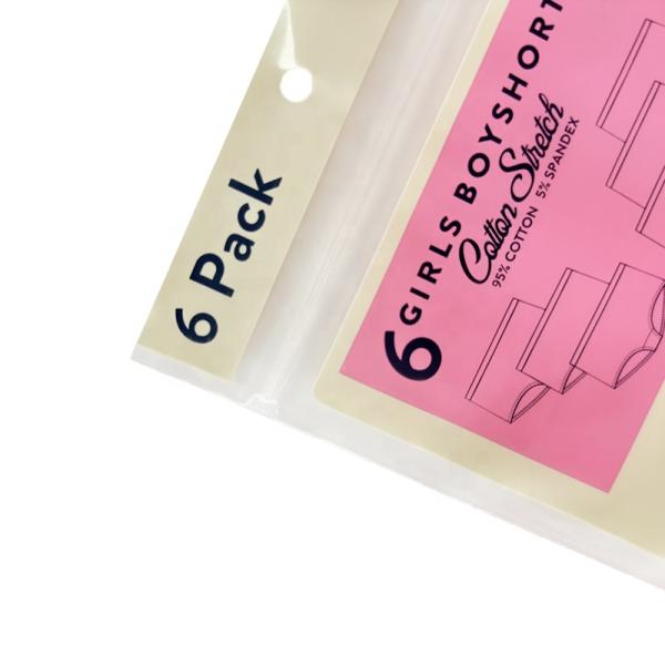 Закрытие цилиндром Печатный полиэтиленовый пакет Стоять вверх Пакет Пластиковые носки Пакет упаковки влагозащищенный