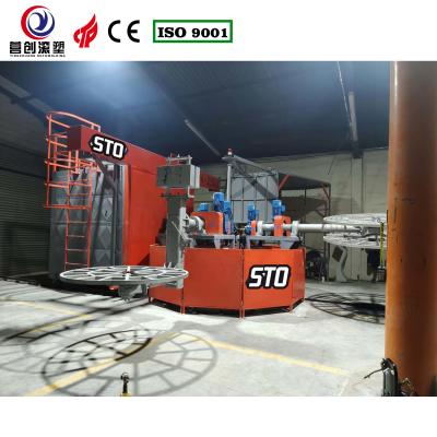 Yingchuang Roto PLC Control System Electric Heating Water Tank Manufacturing Machine Carousel Rotomolding Machine