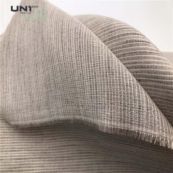 Soft Cotton Canvas Horse Hair Interlining For Suitbruckram Interlining