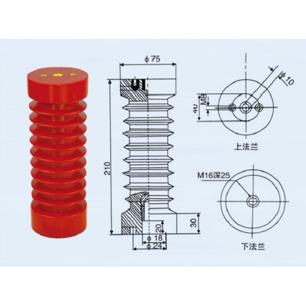 Switchgear изоляторов тупика полиэстера кабина переключателя высоковольтного электрическая