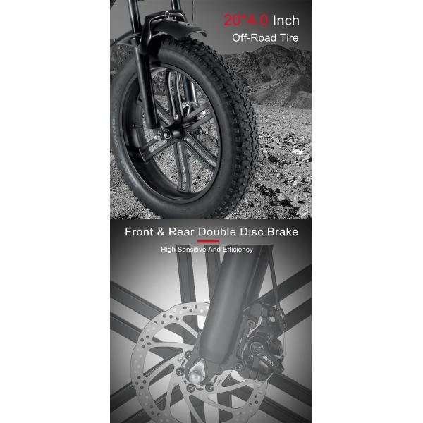 Электровелосипед с полной подвеской заднего узла с мотором с мощностью 48 В 1000 Вт и съемной батареей