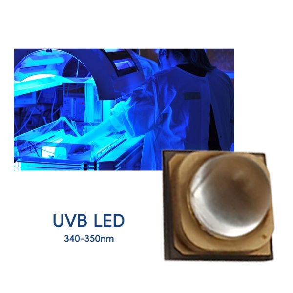 SMD Uv Led 3838 Diode 365nm Uv Leds UV-A Module LED Chip LED 385nm Printing Chip LED  UV-A LED 3W 60deg Curing Systems