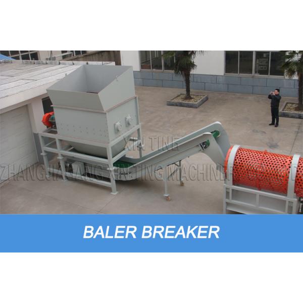 TUV Passed HDPE Bottle Washing Line , Portable Plastic Recycling Plant