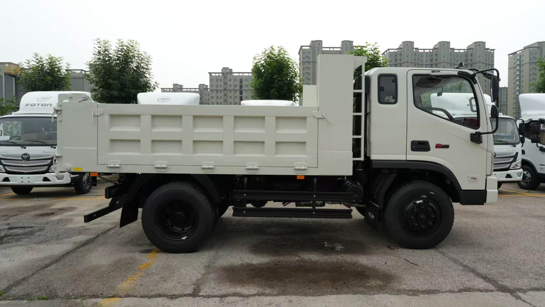 4x2 140HP Foton Light Dump Truck - Heavy Load Tipper For Construction and Mining Transport