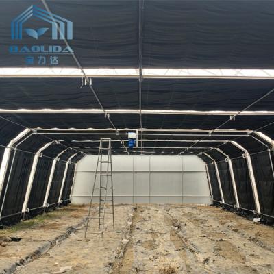 estufa automatizada sistema do escurecimento da proteção da ventilação dos lados da altura da parede de 16ft