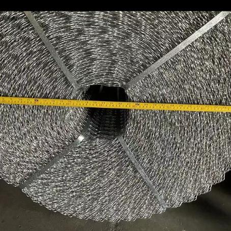 Reja de alambre de tuberías galvanizadas en alta mar de 2,6 mm ancho de malla 190,5 mm