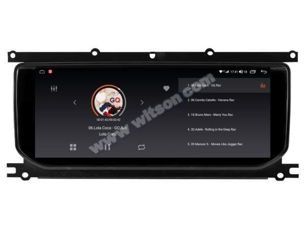 10.25インチQLEDスクリーン OEMスタイルのデュアルシステムデザイン レンジャーローバー エボーク L551 L538 2012-2020 カーマルチメディア ステレオ GPS カープレイ