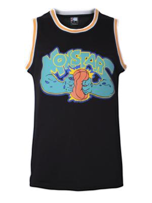 Colorful  Basketball Team Jerseys Garments Loose Fit OEM Service Anti Bacterial