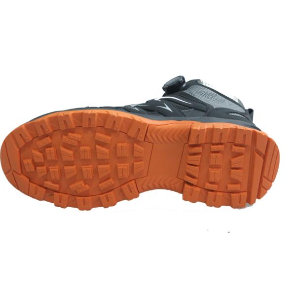 CE Microfiber Leather Rubber Cement Protection Footwear With Mesh Upper Safety Shoes For Men