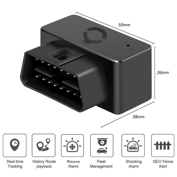 отслежыватель 2G GSM OBD GPS для переключателя OBD интерфейса OBD автомобиля