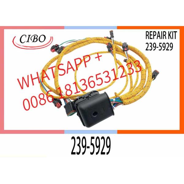 Excavator Wire Harness Assembly 239-5929 For  E365C C18 Engine Wiring Harness