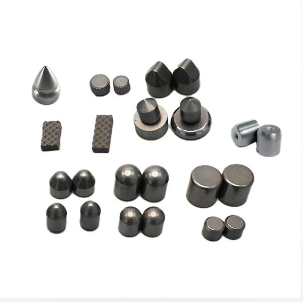 Custom Size Glossy Surface Tungsten Carbide Buttons for Petroleum Drilling Made from 100% Pure Tungsten Carbide Powder