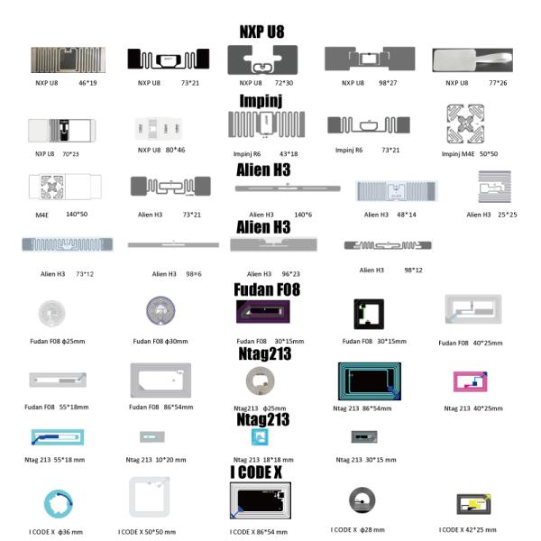 Класс EPC 1 Gen 2 RFID Наклейки на лобовые стекла Наклейки на этикетки Оффсетная печать