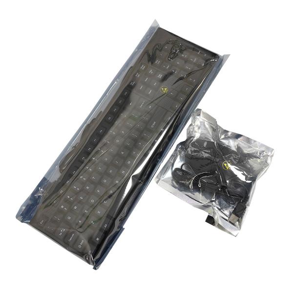 ブラック クリーンルーム ESD アンチ静的ワイヤードマウスキーボードセット