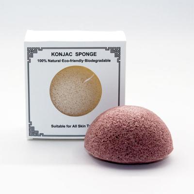 Poro profundo que limpa o antibacteriano Konjac natural macio da esponja