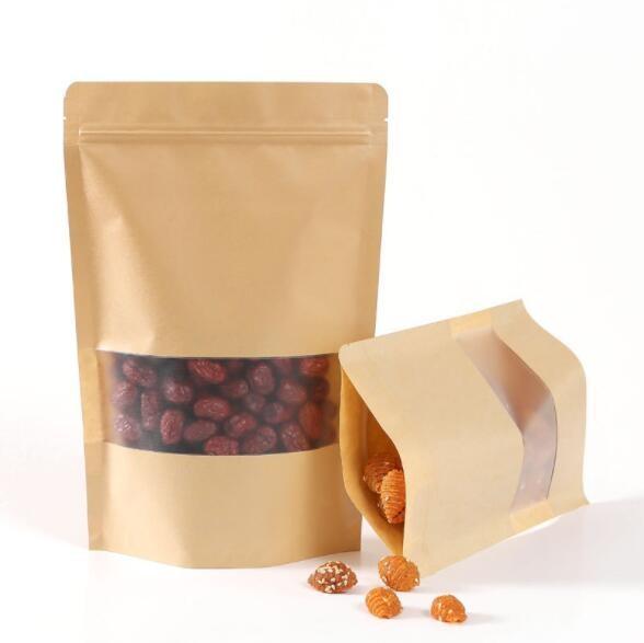 Ziplock Paper Food Grade Packaging