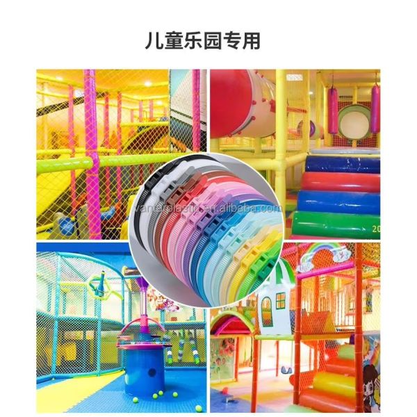 Durable Colour Cable Ties Secure Temperature Tolerant Tear Resistance