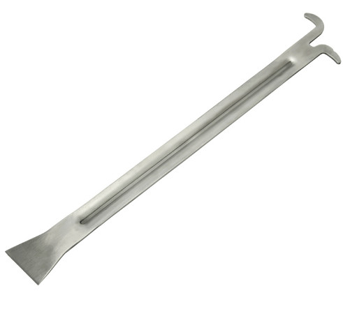 Outil de ruche d'acier inoxydable d'équipement de ruche d'abeille un plus long avec le crochet pour des apiculteurs