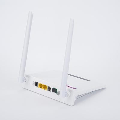 Divisor 12V branco 1A IEEE802.11n STD de 1GE 1FE WIFI CATV 1POTs FTTH XPON ONU
