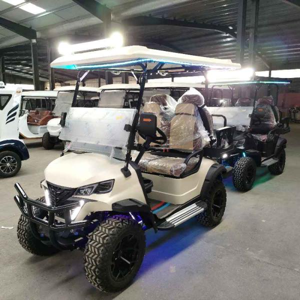 2+2 сиденья Электрическая тележка для гольфа 4 сиденья Дом роскошный McPherson Подвеска Фабрика цена продажа