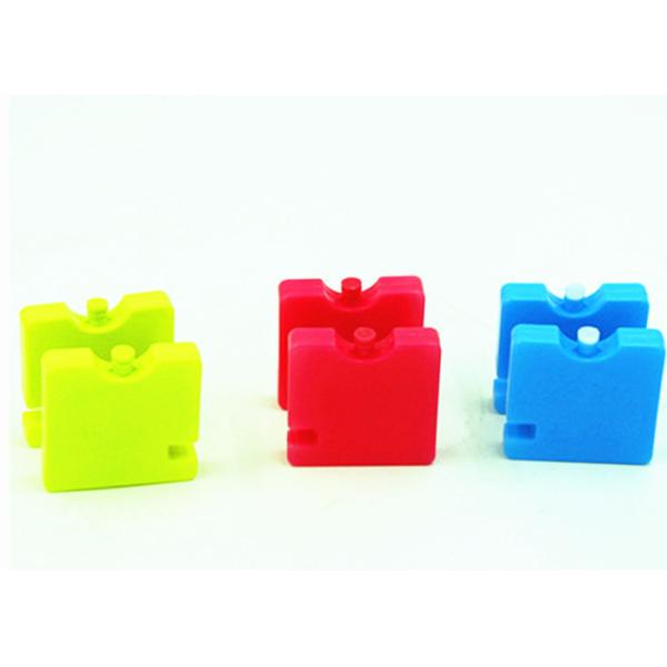 7cm X 7cm Carinosa bolsa de almuerzo Bloques de congelador pequeño Mini paquetes de frío No tóxicos para los alimentos congelados
