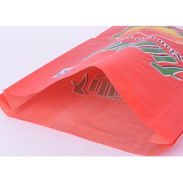 Eco Friendly Stand Up Pouches With Window , Flexible Bopp Laminated Plastic Woven Bags
