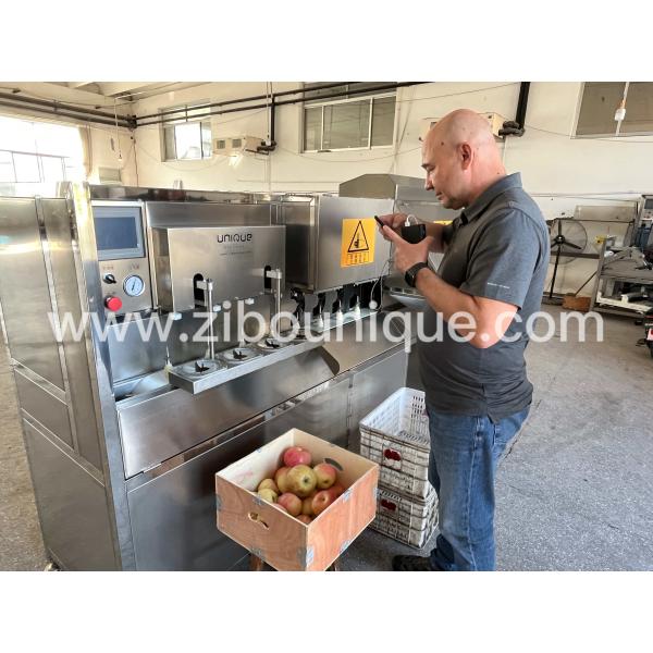 Промышленная автоматическая машина для очистки и очистки яблок от персимона для пищевой промышленности