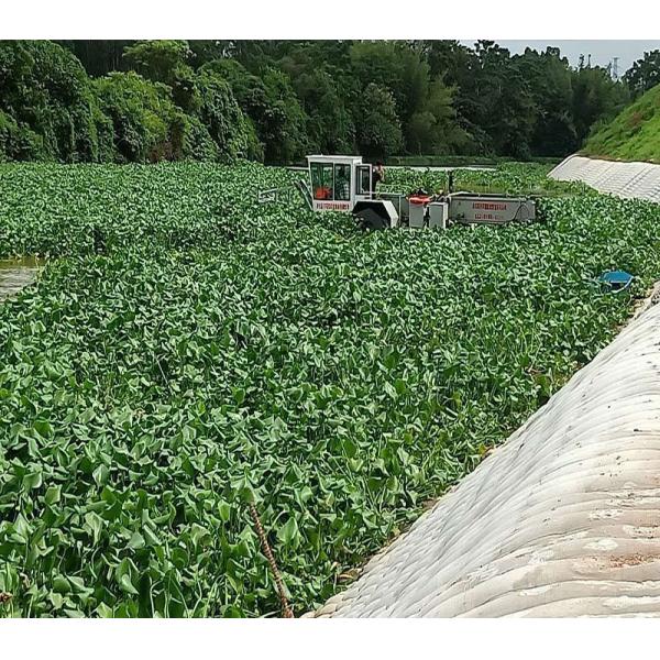 China Made Full New River Hyacinth Cleaning Machinery for Reservoir