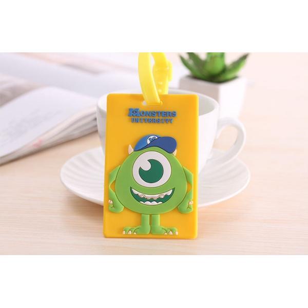 Fashion Custom 3D soft silicone luggage name tag/ rubber bag label tag/ pvc luggage tag