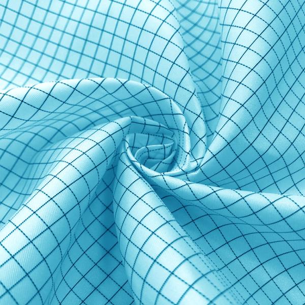 Одежда углерода 98% полиэстер 2% решетки Twill 5mm 1/2 противостатическая