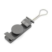 Grampos de fio de queda de aço inoxidável de alta resistência com extremidade aberta para proteção de cabos