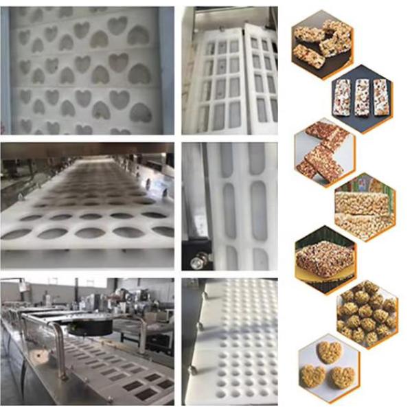Full stainless steel Cereal Bar Forming Machine for sesame candy , wheat