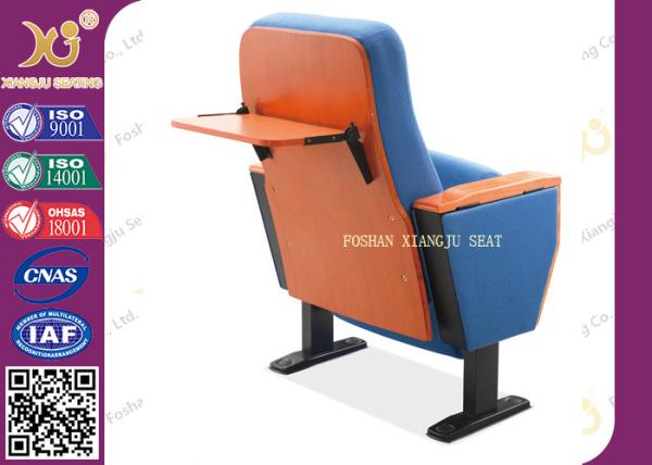Solid wood outer auditorium back table chair with playwood outside for conference room XJ-229