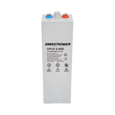 600ah 2v Tubular Gel Battery OPzV Ups Battery Backup 8 Hours