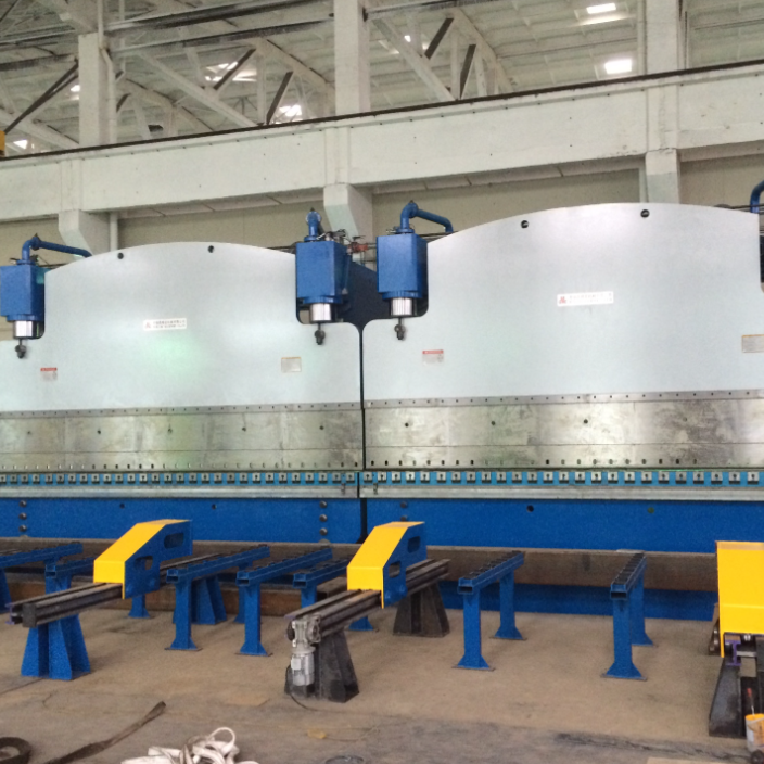 320T×6000mm CNC Tandem Hydraulic Press Brake, DELEM DA53T Controlled