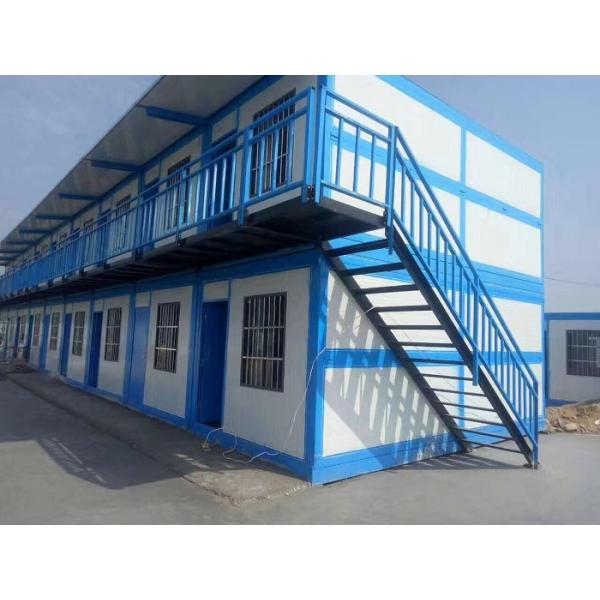 Expended Luxury Folding Container House Village 40 Foot Size With Steel Door