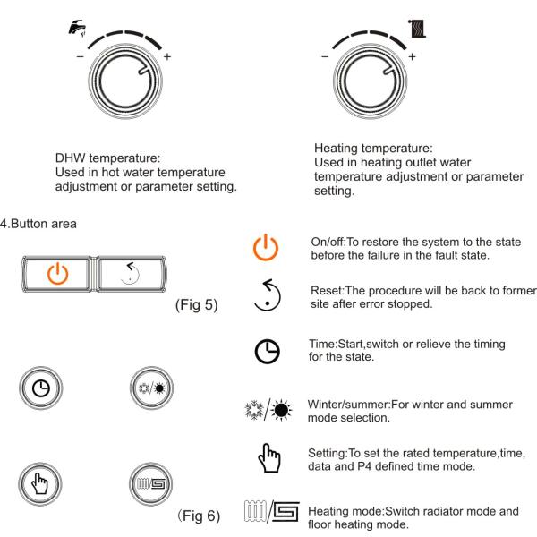 High Safety Home Gas Boiler , Wall Mounted Propane Boiler Easy Operation